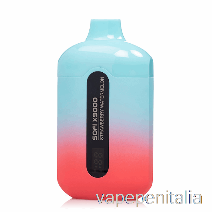 Scatola Vape Mod Sofi X9000 Anguria Fragola Usa E Getta Intelligente